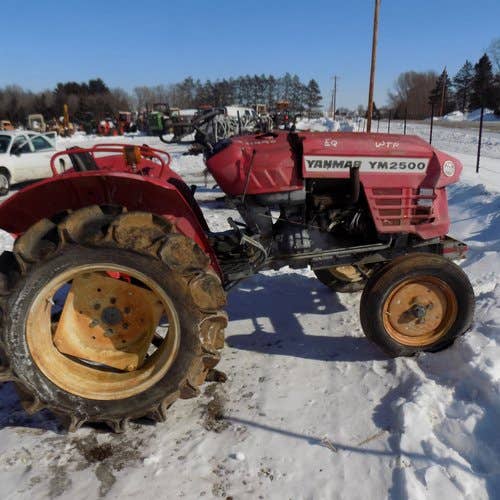 Used Yanmar YM2500 Tractor parts.