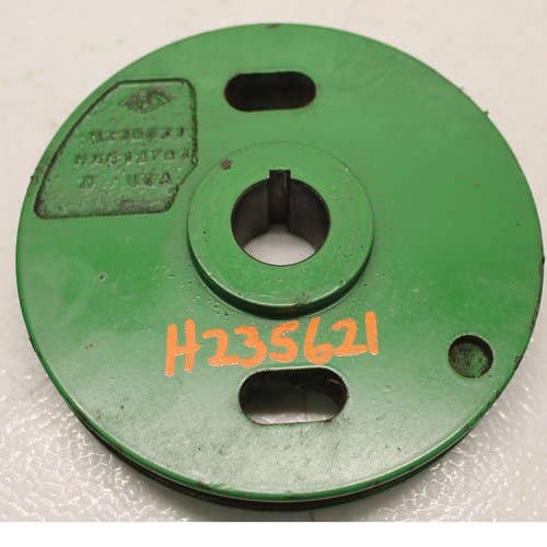 Used Vacuum Fan Drive Pulley fits John Deere T660 T670 W660 8100 8200 8300 8400 8500 8600 W540 W550 W650 T550 T560 S660 S670 S670HM S650 9900 H235621 Used Vacuum Fan Drive Pulley fits John Deere T660 T670 W660 8100 8200 8300 8400 8500 8600 W540 W550 W650 T550 T560 S660 S670 S670HM S650 9900 H235621