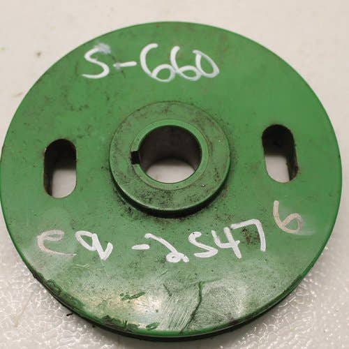 434789 | Vacuum Fan Drive Pulley | John Deere S650 S660 S670 S670HM T550 T560 T660 T670 W540 W550 W650 W660 8100 8200 8300 8400 8500 8600 9900 |  | H235621