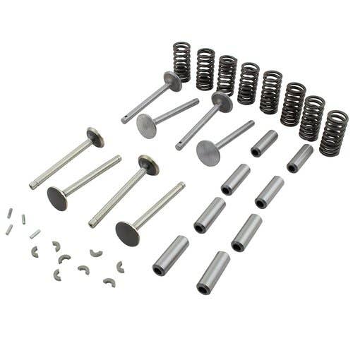 Valve Train Kit with Guides Springs and Locks fits Massey Ferguson 50 F40 TO30 TO35 35 50 135 202 204 2135 2200 fits Massey Harris fits Continental Valve Train Kit with Guides Springs and Locks fits Massey Ferguson 50 F40 TO30 TO35 35 50 135 202 204 2135 2200 fits Massey Harris fits Continental
