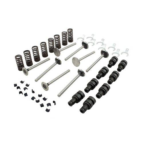 Valve Train Kit - Non Rotating Exhaust Valves fits Ford 120 2N 8N 9N Valve Train Kit - Non Rotating Exhaust Valves fits Ford 120 2N 8N 9N