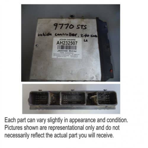 430556 | Vehicle Control Module | John Deere C670 T550 T560 T660 T670 W540 W550 W650 W660 9570 STS 9670 STS 9770 STS 9870 STS |  | AH232507 | AH222197 | AH230758