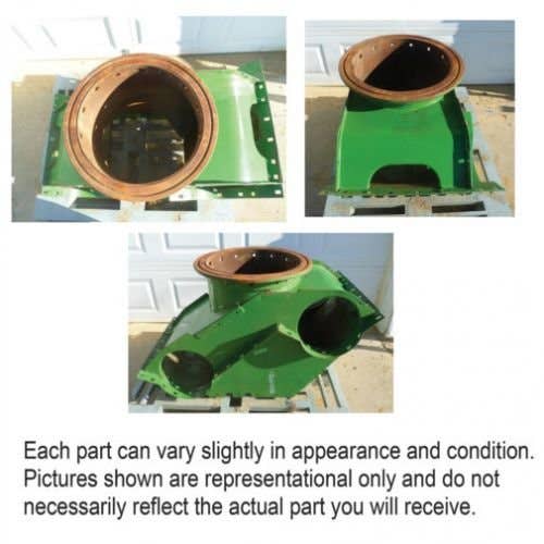 430577 | Vertical Unload Auger Charge Housing | John Deere 9660 STS 9760 STS 9860 STS |  | AH218494 | AH201880