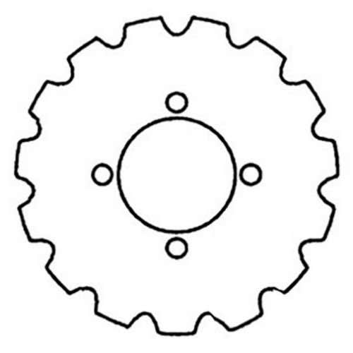 Walker Crank Sprocket fits Gleaner L L2 L3 M M2 M3 71181238