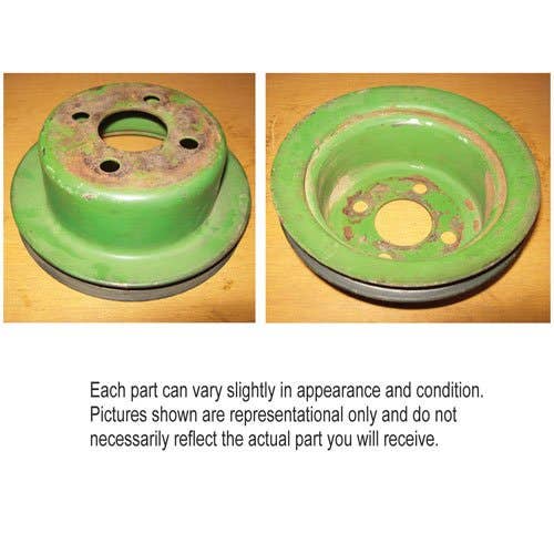 Used Water Pump Pulley fits John Deere 4400 3010 3020 4000 4010 4020 4230 4400 AR40148 R26334 R40211