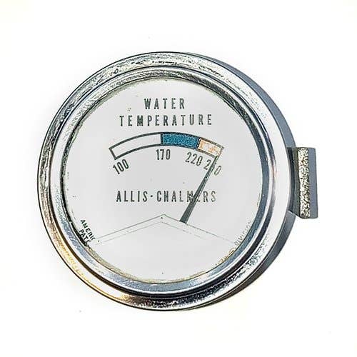 436302 | Water Temperature Gauge | Allis Chalmers 175 180 185 190 190XT 200 210 220 |  | 70240989