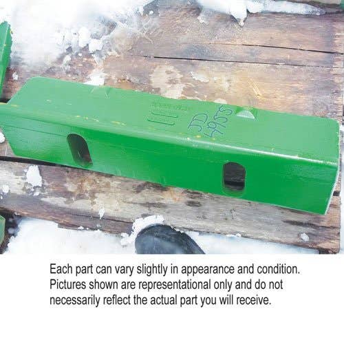 Used Weight Bracket fits John Deere 4555 4560 4640 4650 4755 4760 4840 4850 4955 4960 7600 7610 7700 7710 7810 8100 8200 8210 8300 8310 8400 AR76405
