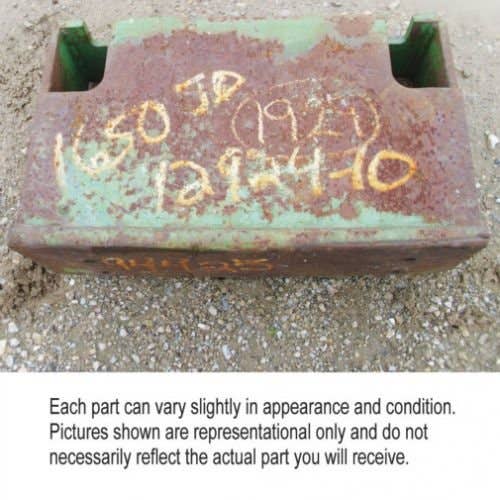 497716 | Weight Bracket | John Deere 1450 1650 1650 |  | CH18449
