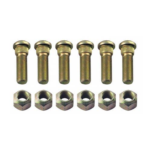 177012 | Wheel Studs and Nuts | 6 Pack | Ford Dexta NAA Super Dexta 8N 600 601 611 620 621 630 631 640 641 650 651 660 661 671 681 700 701 740 741 771 800 801 811 820 821 841 850 851 860 861 871 881 900 |  | C5NN1107F | 81815739 | 81816580 | C5NN1012B