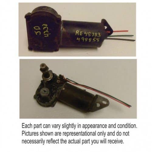 498858 | Windshield Wiper Motor - Left Hand | John Deere 4030 4040 4050 4230 4240 4250 4320 4430 4440 4450 4630 4640 4650 4840 4850 8430 8440 8450 8630 8640 8650 8850 |  | AR56691 | RE48783 | RE18943