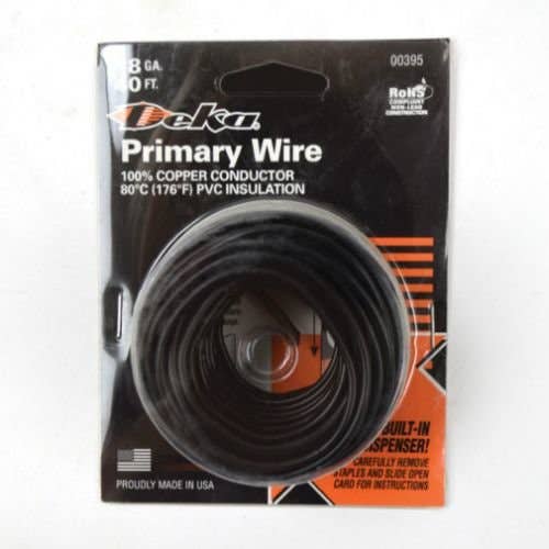 154936 | Wire Primary 18 Gauge 40' Black |