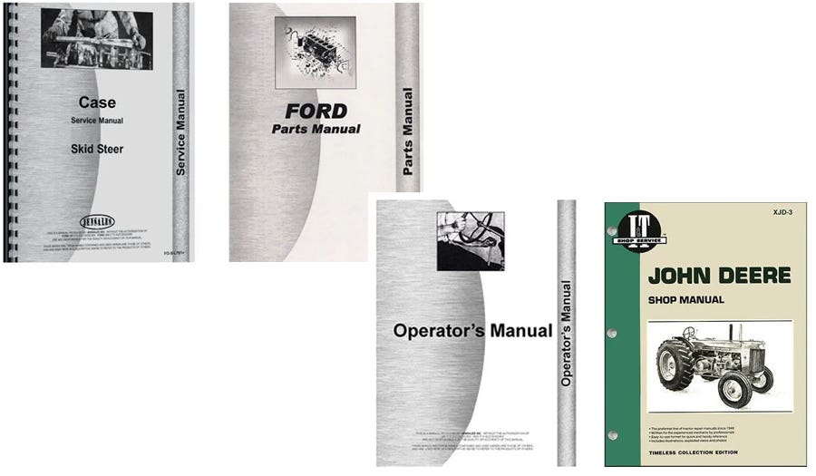 Which Tractor Shop Manual Do You Need?