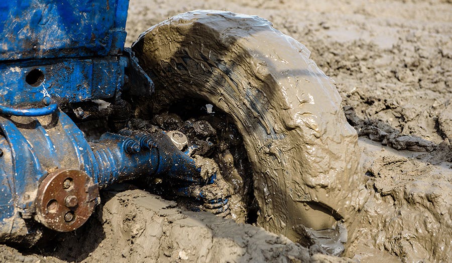 Stuck Tractor? Here's What to Do