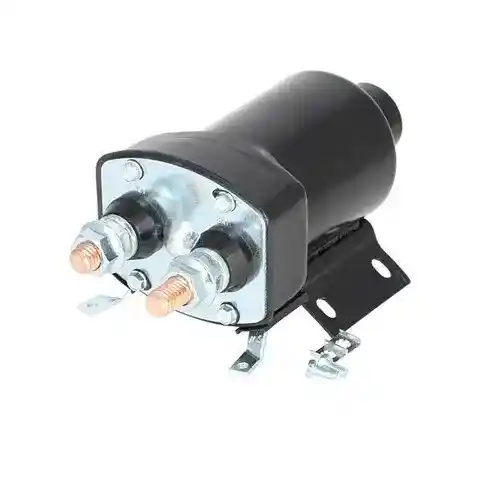 Starter Solenoid 12 Volt - 4 Terminal - Delco Style fits John Deere 7520 8430 8630 8640 AR102755 AR48339 fits New Holland 276793 fits Case A25430