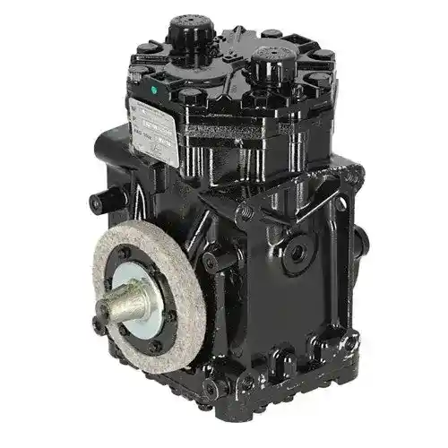 Air Conditioning Compressor without Clutch - York fits John Deere AH84826 fits New Holland D3NN19D623A fits Case 580 580D 580K 580SE A141060