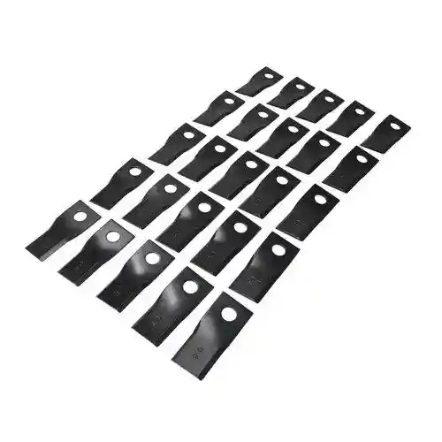 Disc Mower Blade - Right Hand 25 Pack fits John Deere 525 530 535 625 630 635 730 735 915 916 925 926 935 945 946 955 956 994 995 535 625 FH308235