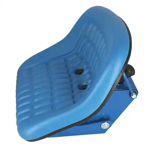 Seat Assembly Vinyl Blue fits Ford 2110 2310 2810 2910 3610 3910 4110 4610 6600 7000 2000 3000 4000 5000 2120 2600 3600 4100 4600 5600 6700 E7NN400GA