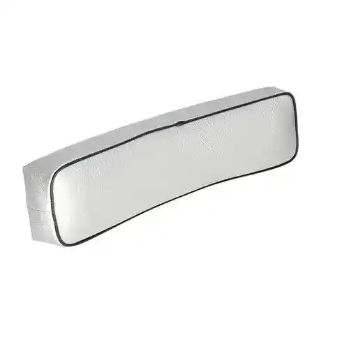 Backrest - Vinyl Silver fits International Cub Lo-Boy 100 130 140 350 460 140 203 303 315 503 631729R91