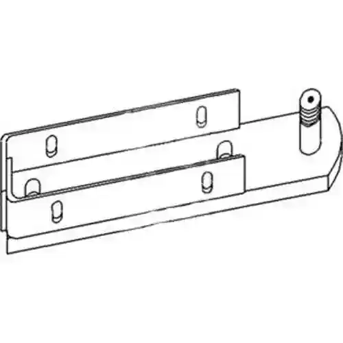 Bracket - Gathering Chain Idler fits Gleaner Model not linked to Eq/Make Combo - Hugger Hugger 71359120