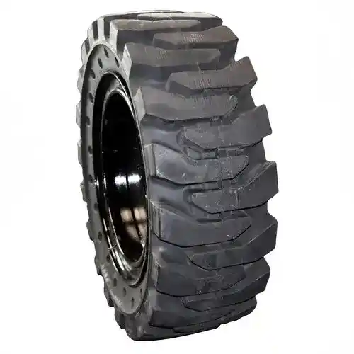 Solid Tire – 14 x 17.5 - Right Hand fits John Deere 260 270 328 330 330 fits New Holland fits Caterpillar fits JCB fits Gehl V400 7810 fits Mustang