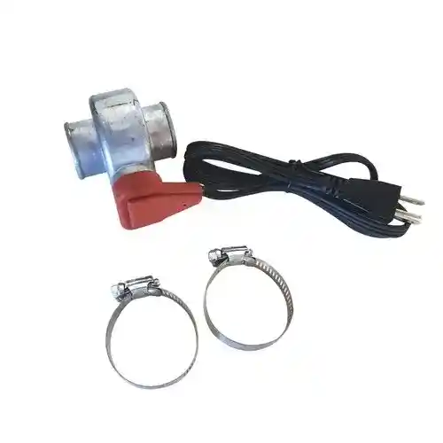 Kat's Lower Radiator Hose Heater Thermostatically Controlled 1-1/2" 600 Watt 120V fits Kubota L345 L4350 L5450 M4500 M5030 fits Universal BR14600