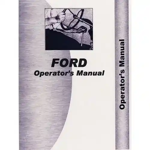 Operator's Manual fits Ford 1801
