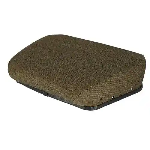 Seat Cushion - Hydraulic Suspension Fabric Brown - Economy fits John Deere 4040 4050 4230 4240 4250 4430 4440 4450 4455 4630 4640 4650 8430 AR82944