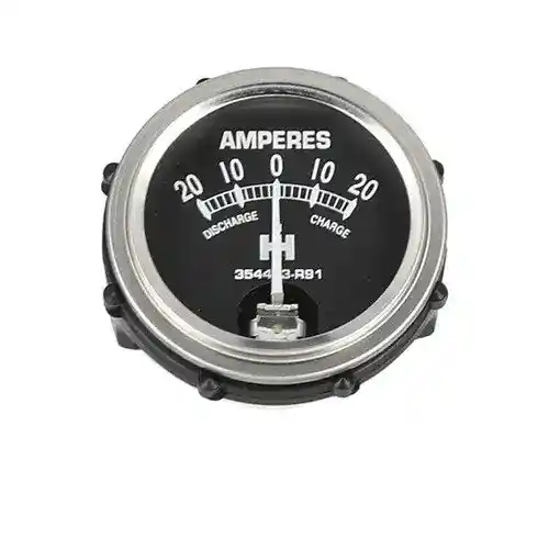 Amp Meter Gauge fits International A B C Cub H HV I4 I6 M MD O4 O6 OS4 OS6 Super A Super C Super H Super M W4 W6 W9 354473R91 fits Cub Cadet 725-3023
