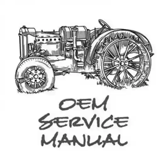 Service Manual fits Kubota T1700H T1700HX