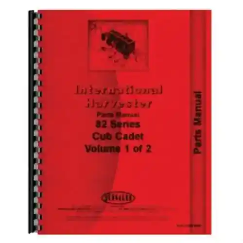 Parts Manual fits Cub Cadet 1210 1604 1606 383
