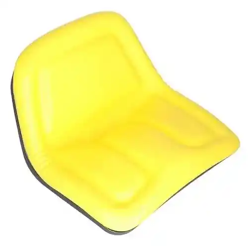 High Back Seat Vinyl Yellow fits John Deere 375 570 3375 4475 5575 STX30 STX38 130 160 165 316 318 322 330 332 420 430 375 160 330 420 430 TY15863