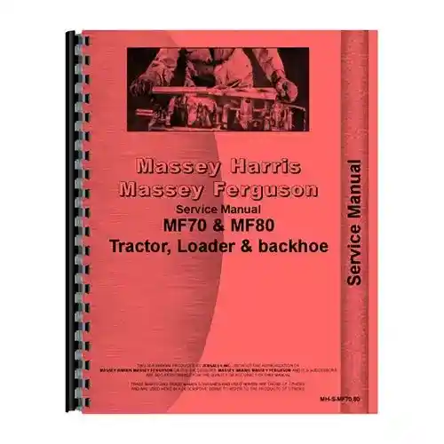 Service Manual fits Massey Ferguson 70 80 70 80