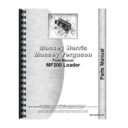 Parts Manual fits Massey Ferguson 200 200