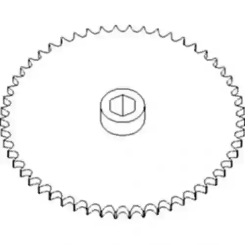 Sprocket fits John Deere 643 693 243 244 343 344 443 444 493 494 543 546 594 643 644 645 692 693 694 843 892 893 894 1092 1243 1290 1291 1293 AN102342