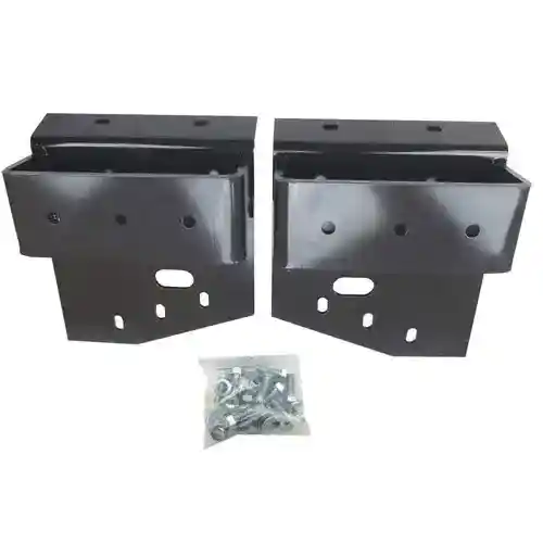 Weight Bracket Set fits John Deere 6675 7775 AM120232 AM120233 fits New Holland L160 L170 L565 LS160 LS170 LX565 LX665 86504860 86504861 86590314