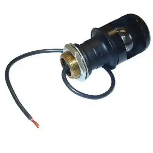 Dash Light - 6V Black w/Bulb Massey Ferguson fits John Deere 3010 4010 3020 4020 AD1855R AR35993R fits Massey Harris fits Massey Ferguson 762269M91
