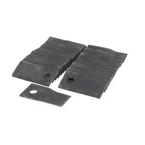 Disc Mower Blade - Right Hand 25 Pack fits John Deere 240 260 1320 1326 260 PMLBL0010 fits New Holland 442 462 766727 fits Kuhn GMD55 GMD66 561.513.10