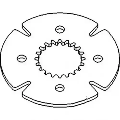 Transmission Disc fits John Deere 6500 6010 6100 6110 6120 6200 6205 6210 6220 6300 6310 6320 6400 6405 6420 6500 6505 6506 6510 6600 6605 6610 L78682
