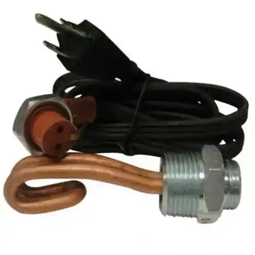 Frost Plug Heater - 1" 1500 Watt 120V fits Allis Chalmers D21 WC WD WD45 WF 210 220 7030 7040 7045 7050 7060 7080 7580