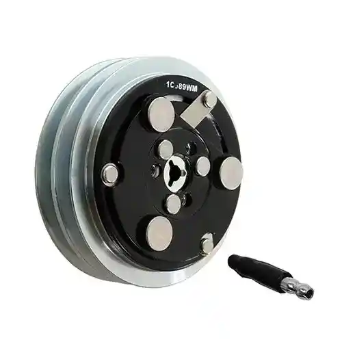 Air Conditioning Clutch Assembly fits New Holland TN55D TN75D TN75F TN95F 9970336 fits Case IH 9970336 fits Allis Chalmers 72276952