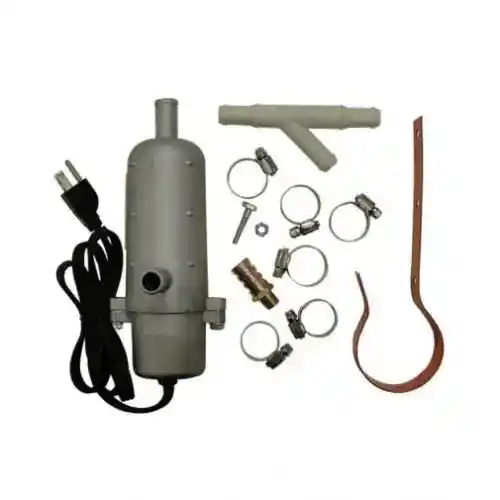 Kat's External Tank Engine Heater Kit Thermostatically Controlled 1000 Watt 120V fits John Deere fits Case fits International fits Massey Ferguson