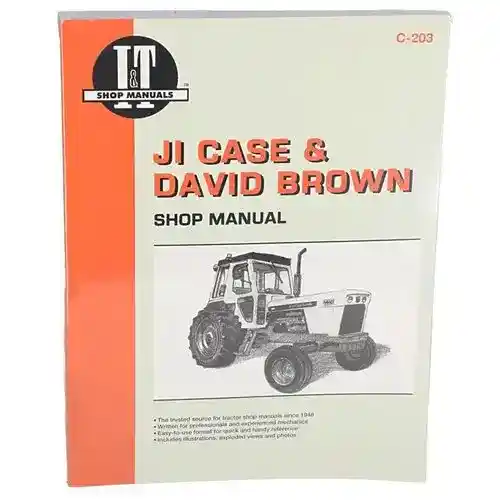 I&T Shop Manual Collection fits Case 995 1070 1090 1170 1175 1200 1210 1270 1410 885 970 990 770 870 fits David Brown 885 990 995 1200 1210 1212 1410