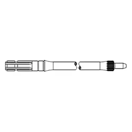 PTO Shaft - 540 RPM fits John Deere 300 300B 301 302 302A 400 401 401B 401C 820 830 1020 1120 1520 1530 1830 2020 2030 2240 2630 2040 2440 2640 R47249