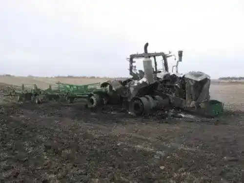 Used 2017 John Deere 9620R Tractor Parts