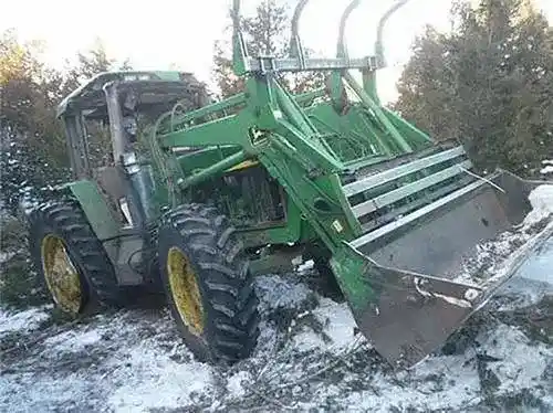 Used 2001 John Deere 7410 Tractor Parts