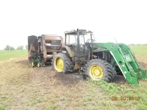 Used 1996 John Deere 7600 Tractor Parts
