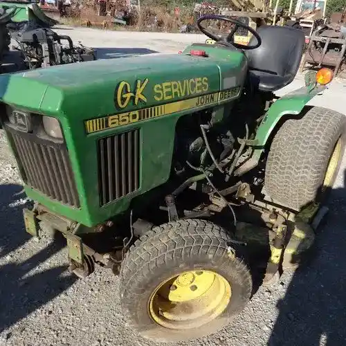 Used John Deere 650 Tractor Parts