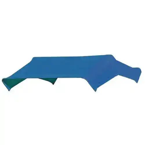 3-Bow Tractor Canopy Replacement Cover 40" 10 oz. Duck Canvas - Blue