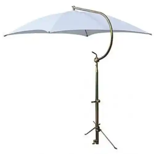 Tractor Umbrella Assy for Fender Mounts 54" 10 oz. Duck Canvas - White