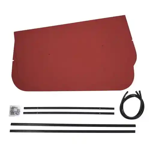 Red Rooster® Tractor & Mower Sun Shade Canopy - Top Only - 44"x44" - Red